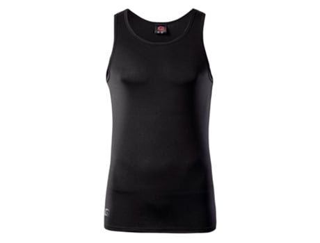Camiseta sin Mangas de Hombre para Fitness IQ Mily Negro (M)