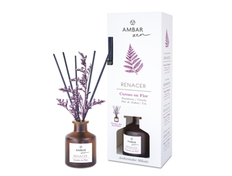 Mikado Cerezo En Flor 40Ml Ambar Zen 45Días AMBAR PERFUMS