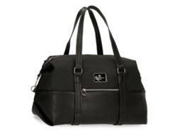 Pepe Jeans Bolsa De Viaje Christine Poliéster Con Detalles En Piel Sintética Negro