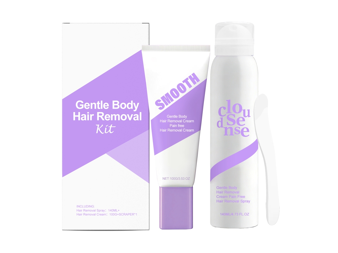 Kit de depilación suave para el cuerpo
