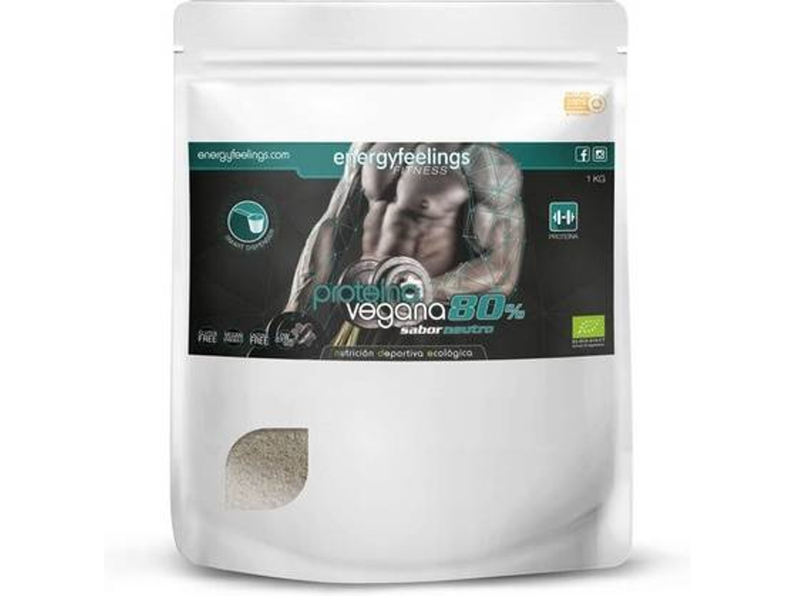 Complemento Alimenticio ENERGY FEELINGS Proteína Vegetal Orgânica % Neutra (1 kg)