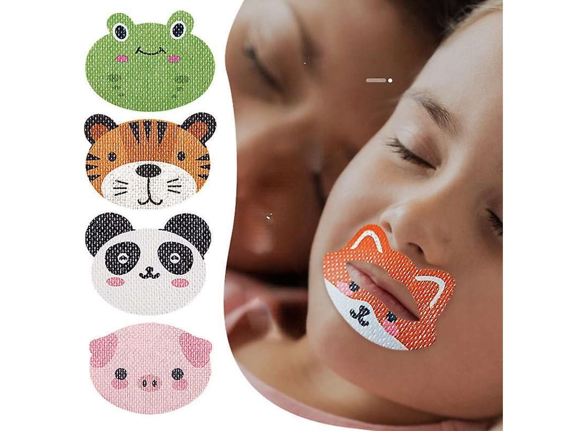 Pegatinas De Sellado Para Niños, Cinta Adhesiva Para La Boca Al Dormir, Parches Reductores De Ruido, 30 Unidades.