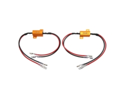 2 Resistencias Led De 25 W Y 8 Ω, Pequeñas, Portátiles, Eficientes, De Decodificación, Resistencias De Carga De Ultra Alta Frecuencia, Fáciles De Usar.