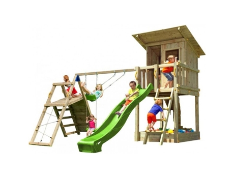 Parque Infantil Masgames Beach Hut L Con Challenger MASGAMES OUTDOOR GAMES