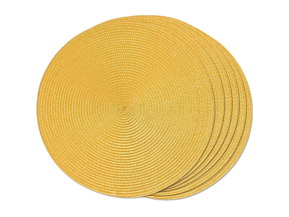 Juego De Cocina Amarillo Hecho A Mano De 6 Piezas