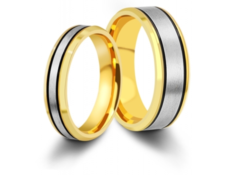 AKZENT Anillo de San Valentín/Compromiso/Amistad para Mujer en Acero Inoxidable – Tam.58 – 0158
