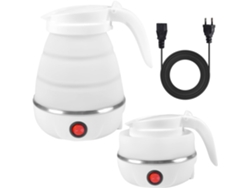Hervidor Eléctrico Plegable 600ml Mini Hervidor Eléctrico Plegable Portátil, Hervidor De Silicona, Adecuado Para Acampar, Vacaciones