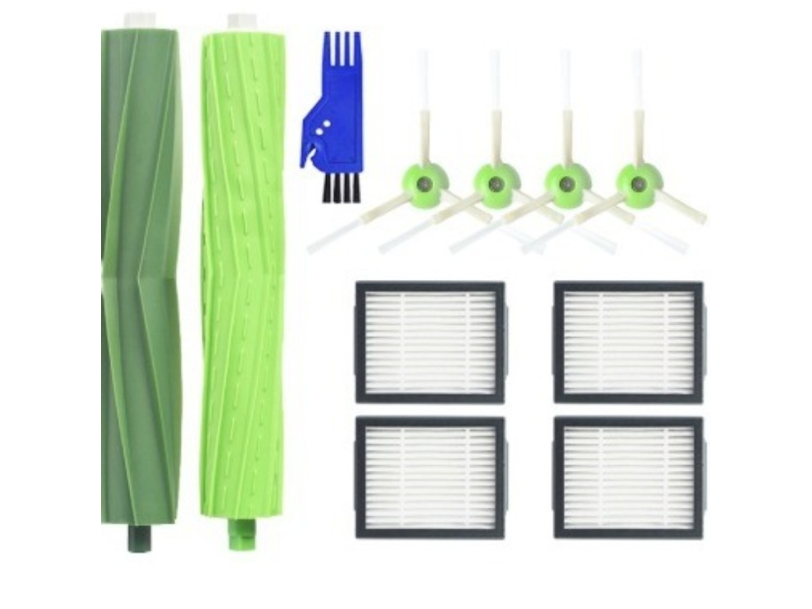 Acessórios para Aspirador de Pó para Irobot Roomba I7 E5 E6 E7 Conjunto de Escova de Limpeza de Filtro de Rolo GERTIZ