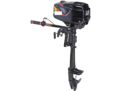 Motor Fueraborda Para Botes Inflables, Kayaks, Robusto Motor De 3.6 Caballos De Fuerza Y 2 Tiempos, Sistema De Pesca.