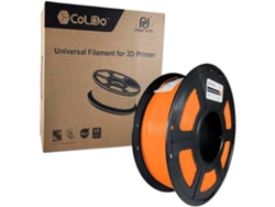 Filamento PLA Colido 1,75 mm 1 kg color naranja para impresora 3D