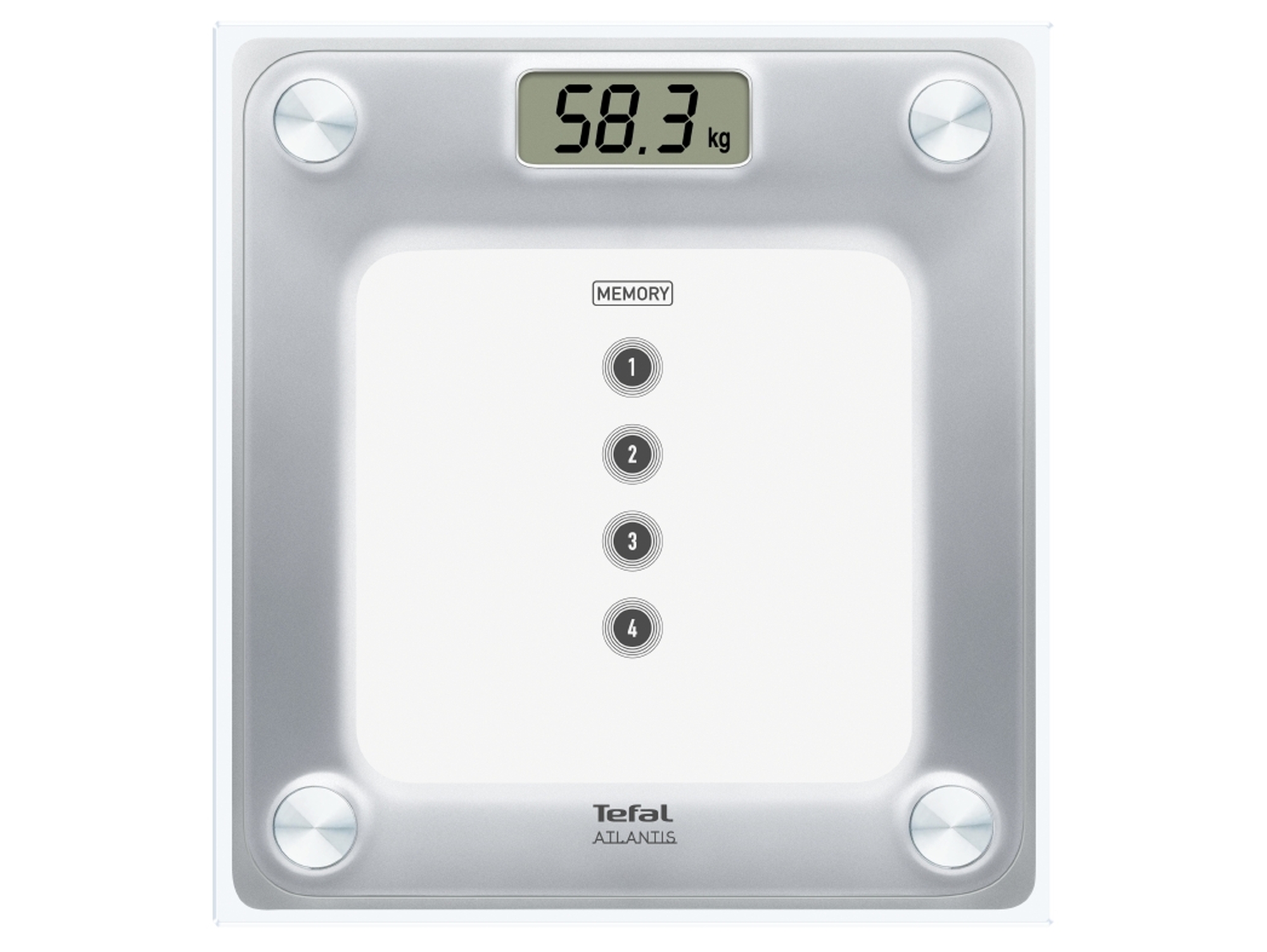 Báscula de Baño TEFAL Atlantis Memo PP3020V0