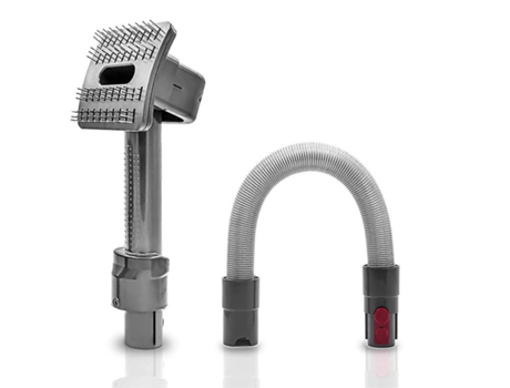 Escova de limpeza para animais de estimação e mangueira de vácuo de extensão para dyson v11 v10