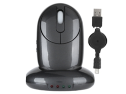 Ratón Inalámbrico Para Juegos De 2,4 Ghz Con Base De Carga, Concentrador Usb, 4 Puertos Y 5 Botones (mg-012)