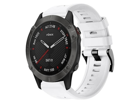 Paragarmin Fenix 6 Zafiro Gps Smartwatch Correa Blanca VENISYMLIS