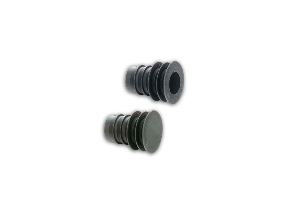 Tapónes Para Manguera De Riego, 16 Mm, Negro - 12/14/16 75 Unidades
