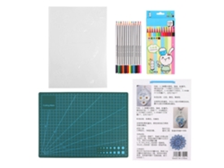 Tabla De Cortar De Lámina Termorretráctil Diy A4 Para Manualidades, Accesorio Daisy