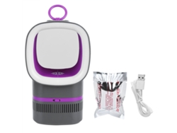 Lámpara repelente de mosquitos portátil con fotocatalizador, carga USB