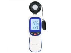 Wt81 Luxómetro Digital Portátil, Medidor De Luz Profesional Con Funciones De Temperatura Y Almacenamiento De Datos.