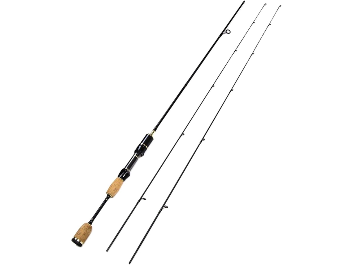 Caña De Pescar, Pesca Mar, Spinning Con 2 Puntas, Carbono, 1,8 M X 0,8 M, Peso Del Señuelo 5 G, 2-5 Lb,