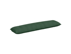 Cojín De Espalda Verde Selva 200 X 50 Cm Tela De Pana