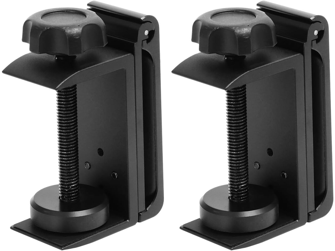 Soporte Para Auriculares De 2 Piezas Con Clip Metálico Y Gancho Extraíble.