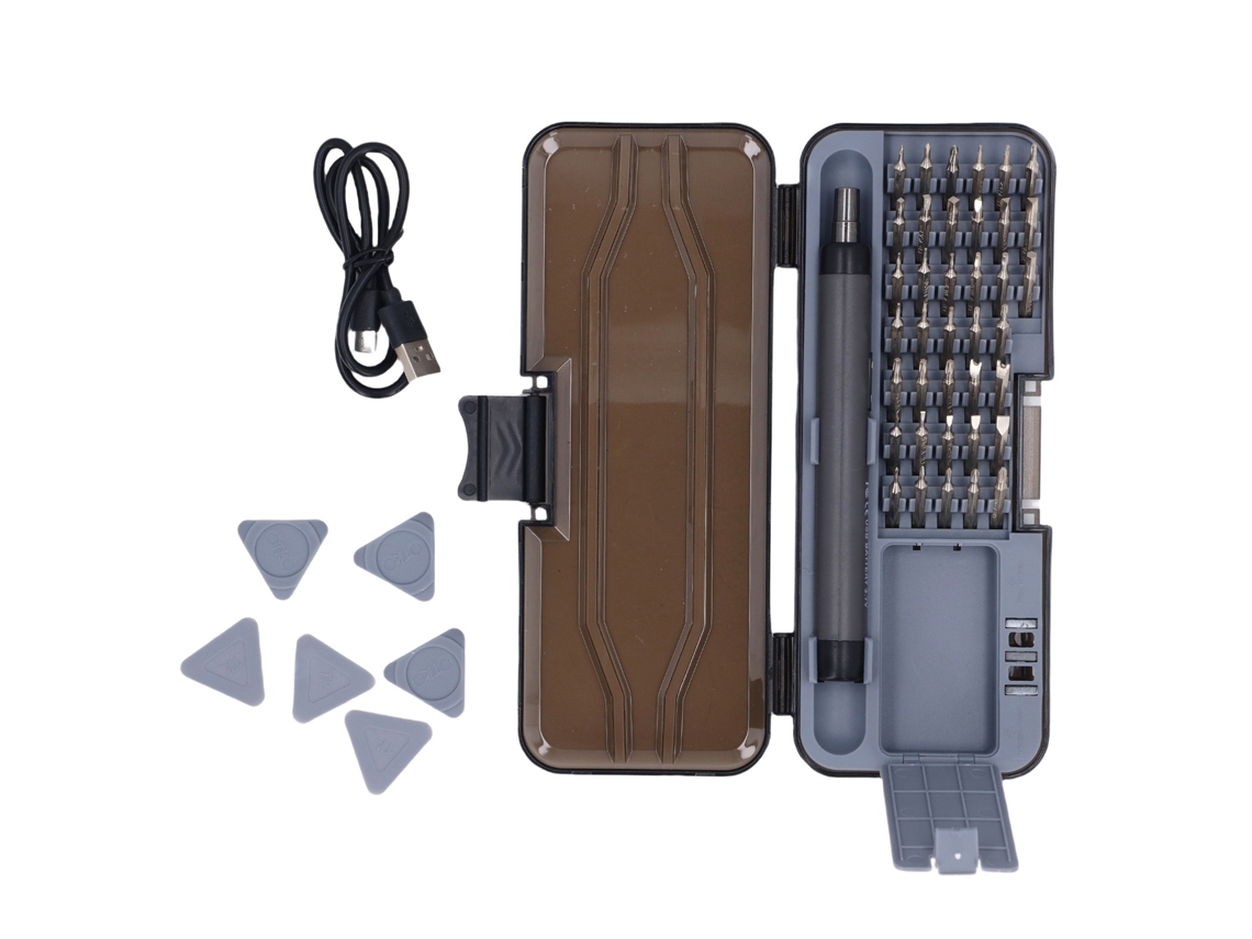Juego De Destornilladores Eléctricos Inalámbricos Con Motor De Cobre Puro, Alto Torque, Mini Herramienta De Reparación.