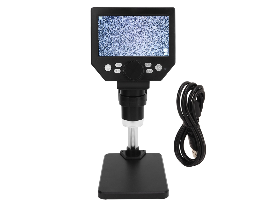 Microscopio Digital Hd De 4,3 Pulgadas Con Aumento De 1000x Para Reparación, Mantenimiento, Observación Y Formación.