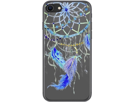 Carcasa iPhone SE 2020 TUMUNDOSMARTPHONE Dibujos Transparente Multicolor