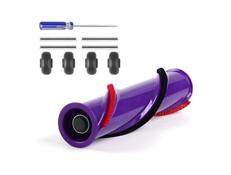 1 conjunto de substituição de barra de rolo de escova de rolo para limpador sem fio dyson v8