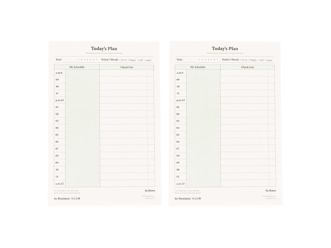 2 blocs de notas para estudiantes. ALLINLESS