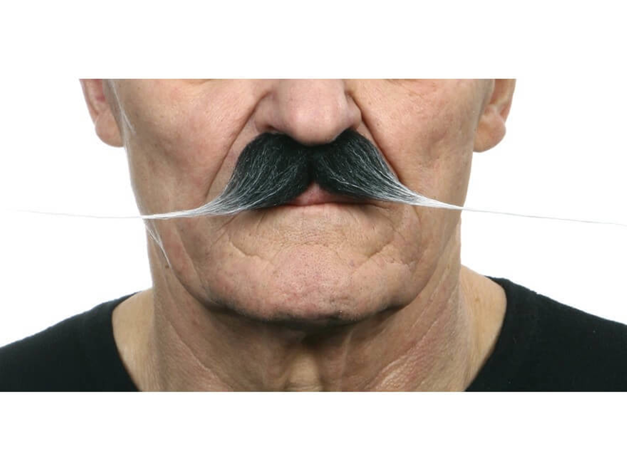 Bigote DISFRAZZES Grande Canoso (Talla: Talla Universal)