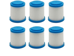 6 filtros de repuesto Vpf20 compatibles con Black & Decker Pet Smartech Lithium