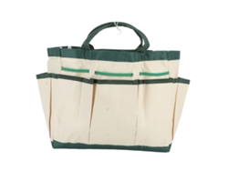 Bolsa De Jardinería Oxford Con 9 Bolsillos Para Herramientas, Tamaño 47x26cm, Portátil Y Duradera.