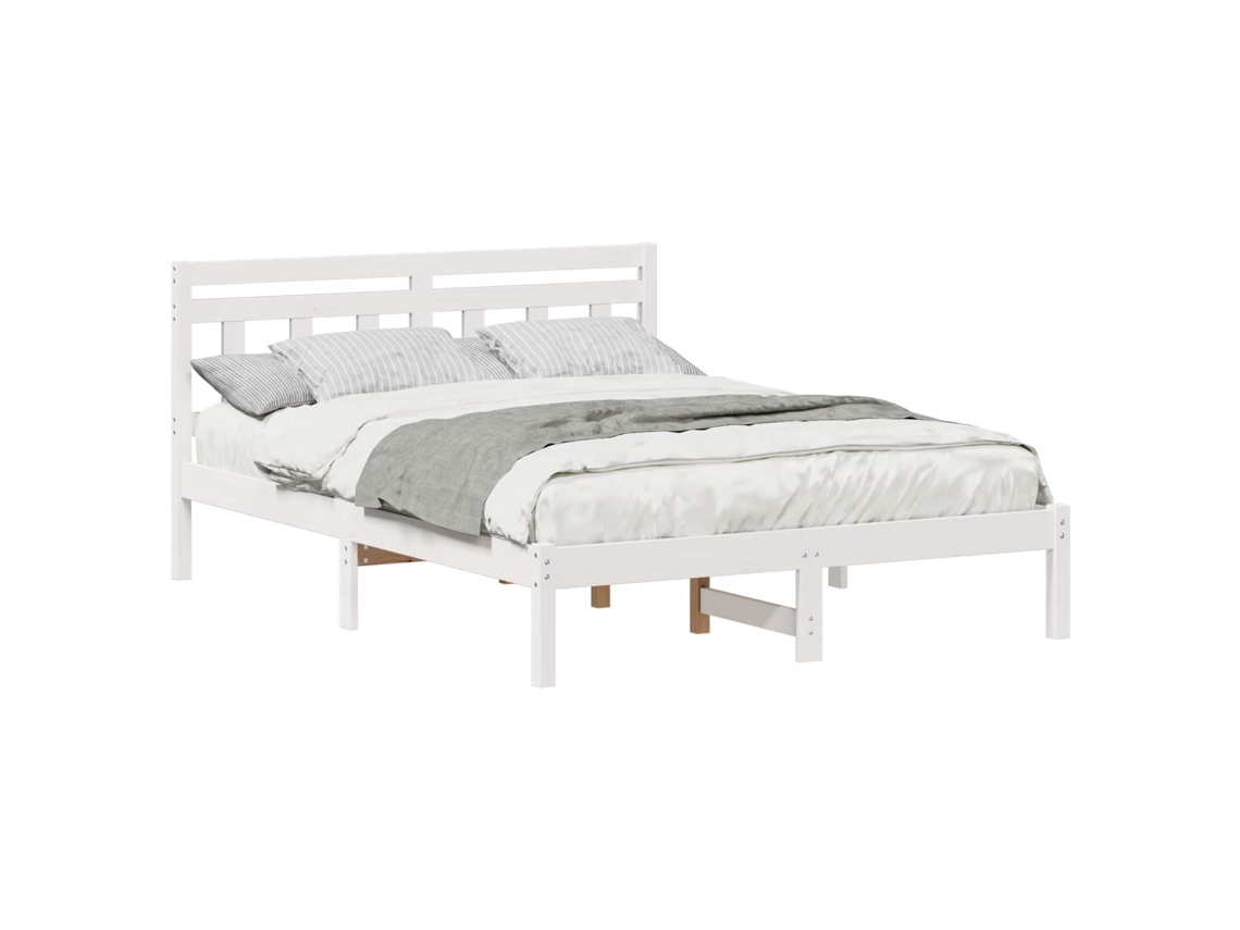 Maison Exclusive - Estructura De Cama 120 X 200 Cm Madera De Pino Macizo