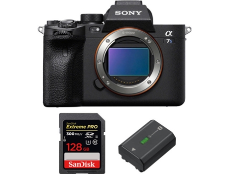 Kit Cámara Mirrorless y Accesorios SONY Alpha a7S III (12.1 MP - Sensor: Exmor R - ISO: 80 a 102400)