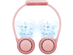 Mini Ventilador Usb Rosa, Recargable Y Portátil.