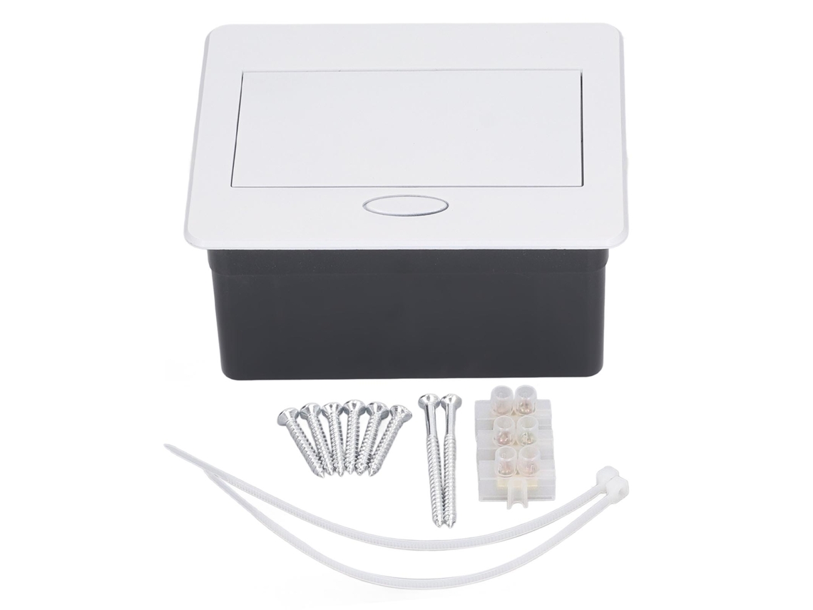 2026velora-tomacorriente De Escritorio Embebido 2500w 2pin 2 Usb Impermeable Oculto 16a
