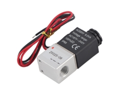 2026velora-válvula Solenoide 2 Posiciones 2 Vías Aluminio Cierre Normal G1/4in 2v025-08ac220v
