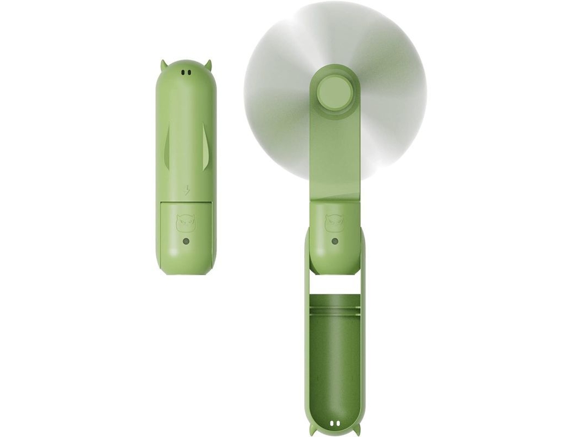 Mini Ventilador Plegable Portátil Recargable Por Usb Con Batería Externa, Seguro Y Silencioso.