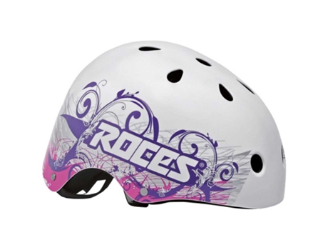 Capacete Tattoo Aggressive Branco Lroces