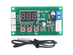 Controlador De Temperatura Pwm De 4 Hilos Para Ventilador Ebm Ec 5a, Dc12-48v