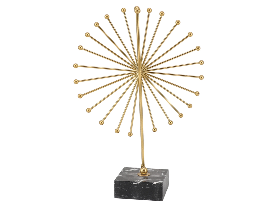 2026-escultura Abstracta Moderna De Metal Lujosa Hecha A Mano Decoración De Mesa Para Oficina Sala Estudio 7140l0102