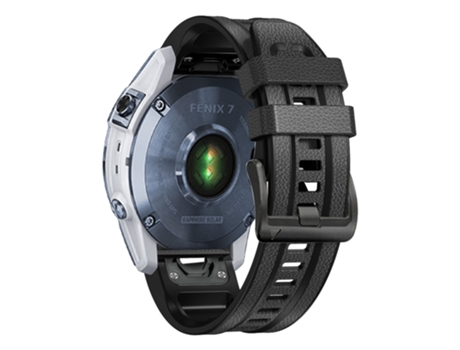Correa de Silicona liberación rápida 26mm para Garmin Tactix 7 Pro/Fenix 7X/Fenix 6X Pro - gris carbón