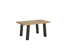 Mesa extensible 90x140/190 cm Svalen Roble Pelado Patas Antracita Itamoby