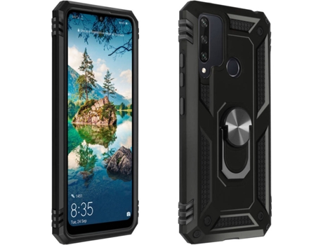 Carcasa Huawei Y6p AVIZAR Anillo Negro