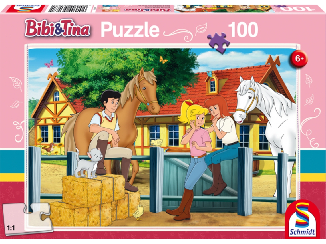 Puzzle SCHMIDT SPIELE 56187 rompecabezas 100 pieza(s) Granja