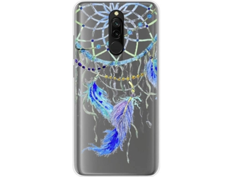 Carcasa Xiaomi Redmi 8 TUMUNDOSMARTPHONE Dibujos Transparente Multicolor