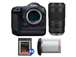 Canon Eos R3 + Rf 100mm F/2.8 L Macro Is Usm + 2 Sandisk 64gb Extreme Pro Cfexpress Type B + Canon Lp-e19 + Ebook Pricedirect
