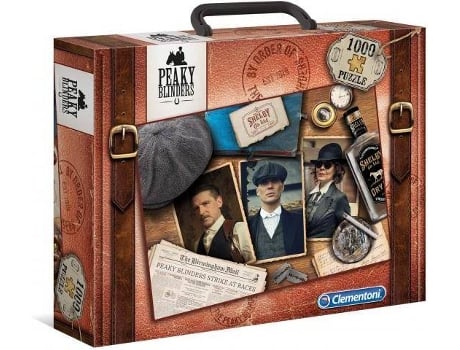 Puzzle CLEMENTONI Maleta - Peaky Blinders (1000 Piezas)