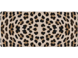 Besportble Alfombrilla De Ratón De Gran Formato Con Estampado De Leopardo Y Base De Goma Antideslizante Y U...